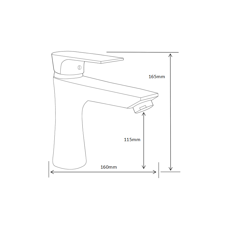 Mexen Axel DB72 zestaw wannowy, chrom - 73813DB72-00