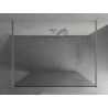 Mexen Kioto ścianka prysznicowa wolnostojąca 170 x 200 cm, transparent 8 mm, chrom - 800-170-002-01-00