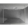 Mexen Kioto ścianka prysznicowa wolnostojąca 105 x 200 cm, transparent 8 mm, biała - 800-105-002-20-00