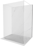 Mexen Kioto ścianka prysznicowa wolnostojąca 145 x 200 cm, transparent 8 mm, biała - 800-145-002-20-00