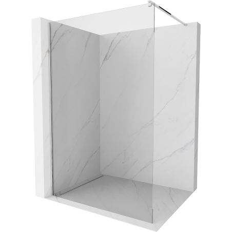 Mexen Kioto ścianka prysznicowa Walk-in 135 x 200 cm, transparent 8 mm, chrom - 800-135-101-01-00