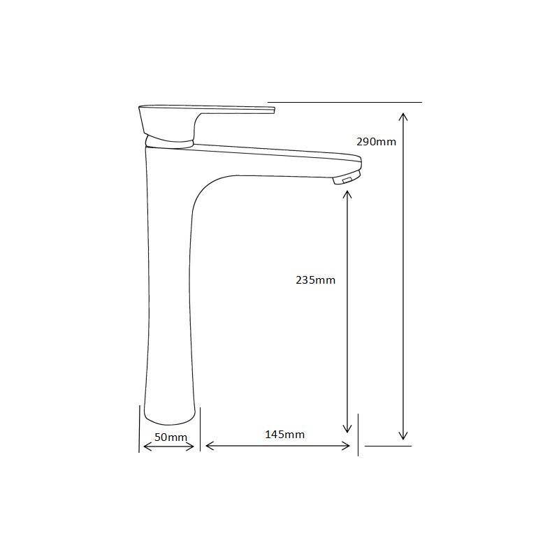 Mexen Axel R62 zestaw wannowy, chrom - 73813R62-00