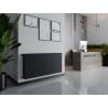 Mexen CHF20 Hygiene Flat grzejnik płytowy 400 x 1100 mm, podłączenie boczne, 791 W, antracyt - W420HF-040-110-66