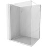 Mexen Kioto ścianka prysznicowa Walk-in 170 x 200 cm, transparent 8 mm, biała - 800-170-101-20-00