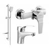 Mexen Caro DF62 zestaw prysznicowy, chrom - 746604DF62-00