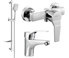 Mexen Caro DF62 zestaw prysznicowy, chrom - 746604DF62-00