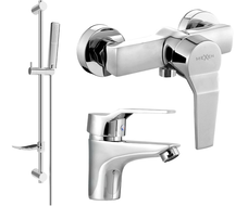 Mexen Caro DF72 zestaw prysznicowy, chrom - 746604DF72-00