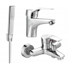 Mexen Caro R72 zestaw wannowy, chrom - 746603R72-00