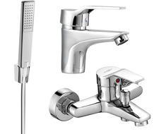 Mexen Caro R72 zestaw wannowy, chrom - 746603R72-00