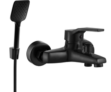 Mexen Caro R62 bateria wannowa z zestawem prysznicowym, czarna - 74663R62-70