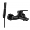 Mexen Caro R72 bateria wannowa z zestawem prysznicowym, czarna - 74663R72-70