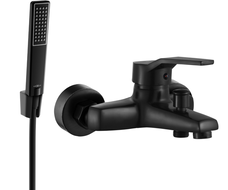 Mexen Caro R72 bateria wannowa z zestawem prysznicowym, czarna - 74663R72-70