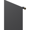Mexen CVH10 Hygiene grzejnik płytowy 900 x 900 mm, podłączenie dolne, 804 W, antracyt - W610H-090-090-66
