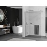 Mexen Kioto+ ścianka prysznicowa z półką Walk-in 75 x 200 cm, transparent, chrom - 800-075-121-01-00