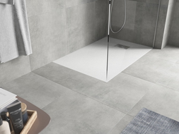 Mexen Hugo brodzik prostokątny SMC 90 x 70 cm, biały, maskownica inox - 42107090-X