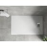 Mexen Hugo brodzik prostokątny SMC 140 x 70 cm, biały, maskownica inox - 42107014-X