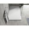 Mexen Hugo brodzik prostokątny SMC 140 x 70 cm, biały, maskownica inox - 42107014-X