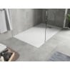 Mexen Hugo brodzik prostokątny SMC 150 x 80 cm, biały, maskownica inox - 42108015-X