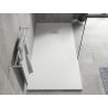 Mexen Hugo brodzik prostokątny SMC 170 x 90 cm, biały, maskownica inox - 42109017-X