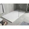 Mexen Hugo brodzik prostokątny SMC 170 x 90 cm, biały, maskownica inox - 42109017-X