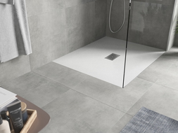 Mexen Hugo brodzik prostokątny SMC 140 x 100 cm, biały, maskownica inox - 42101014-X