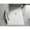 Mexen Hugo brodzik prostokątny SMC 170 x 100 cm, biały, maskownica inox - 42101017-X