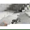 Mexen Hugo brodzik prostokątny SMC 140 x 80 cm, biały, maskownica biała - 42108014-W