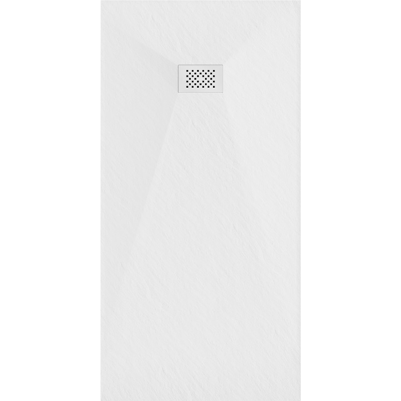 Mexen Hugo brodzik prostokątny SMC 170 x 90 cm, biały, maskownica biała - 42109017-W