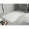 Mexen Hugo brodzik prostokątny SMC 180 x 90 cm, biały, maskownica biała - 42109018-W