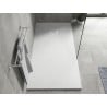 Mexen Hugo brodzik prostokątny SMC 180 x 90 cm, biały, maskownica biała - 42109018-W