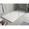 Mexen Hugo brodzik prostokątny SMC 180 x 90 cm, biały, maskownica biała - 42109018-W