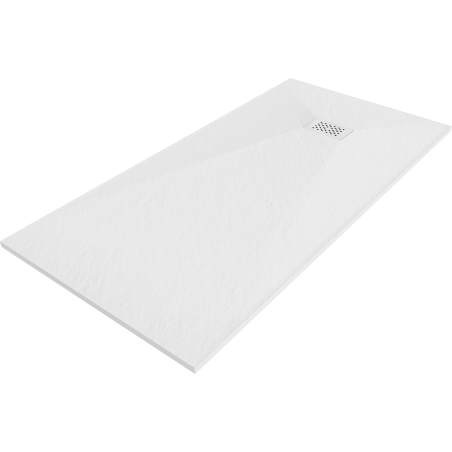 Mexen Hugo brodzik prostokątny SMC 180 x 90 cm, biały, maskownica biała - 42109018-W