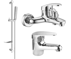 Mexen Erica DF72 zestaw wannowy, chrom - 746403DF72-00