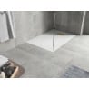 Mexen Hugo brodzik prostokątny SMC 100 x 90 cm, biały, maskownica złota - 42109010-G