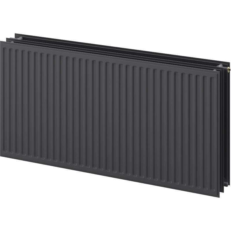 Mexen CVH30 Hygiene grzejnik płytowy 900 x 2600 mm, podłączenie dolne, 5367 W, antracyt - W630H-090-260-66