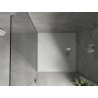 Mexen Hugo brodzik kwadratowy SMC 70 x 70 cm, biały, maskownica inox - 42107070-X