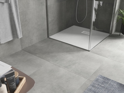 Mexen Hugo brodzik kwadratowy SMC 80 x 80 cm, biały, maskownica biała - 42108080-W