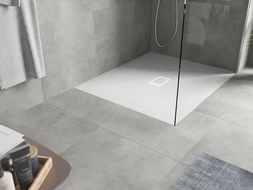 Mexen Hugo brodzik prostokątny SMC 130 x 100 cm, biały, maskownica biała - 42101013-W