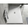 Mexen Hugo brodzik prostokątny SMC 150 x 100 cm, biały, maskownica inox - 42101015-X