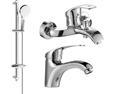 Mexen Fabia DB05 zestaw wannowy, chrom - 746503DB05-00