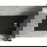 Mexen Hugo brodzik prostokątny SMC 140 x 70 cm, czarny, maskownica inox - 42707014-X