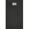 Mexen Hugo brodzik prostokątny SMC 160 x 70 cm, czarny, maskownica inox - 42707016-X