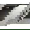 Mexen Hugo brodzik prostokątny SMC 150 x 80 cm, czarny, maskownica inox - 42708015-X