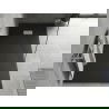Mexen Hugo brodzik prostokątny SMC 180 x 80 cm, czarny, maskownica inox - 42708018-X