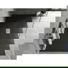 Mexen Hugo brodzik prostokątny SMC 160 x 100 cm, czarny, maskownica inox - 42701016-X