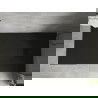 Mexen Hugo brodzik prostokątny SMC 180 x 90 cm, czarny, maskownica czarna - 42709018-B