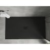 Mexen Hugo brodzik prostokątny SMC 180 x 100 cm, czarny, maskownica czarna - 42701018-B