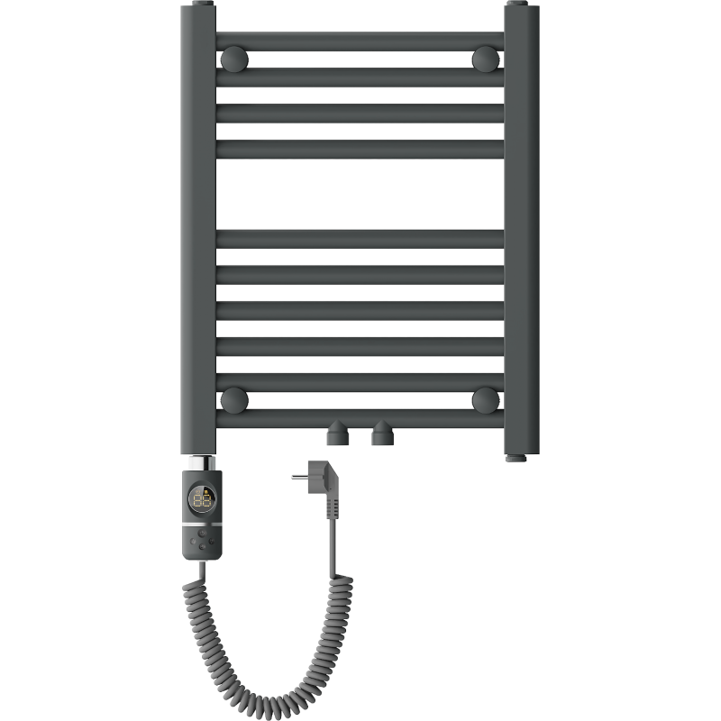 Mexen Mars grzejnik elektryczny 500 x 400 mm, 300 W, antracyt - W110-0500-400-2300-66