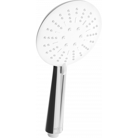 Mexen R-67 rączka prysznicowa 3-funkcyjna, chrom/biała - 79567-00