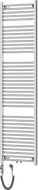 Mexen Mars grzejnik elektryczny 1800 x 500 mm, 600 W, chrom - W110-1800-500-2600-01